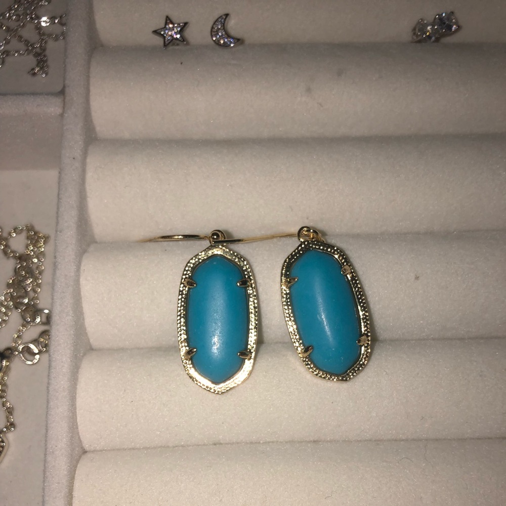 💯KENDRA SCOTT BLUE EARINGS💯
